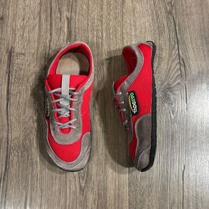 Tadeevo Barefoot Bliss Minimalist Red & Gray Athletic Shoes Women’s US 6.5 EU 37